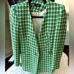Tweed jacket zara